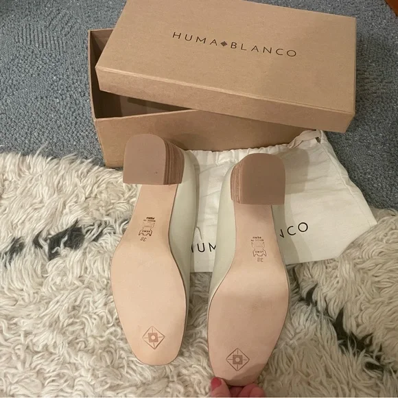 Huma Blanco Salvador Heels in Bone - Picture 7 of 11